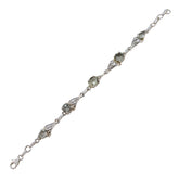 Luna Raksha Bandhan Featherlight Light Green Links Bracelet